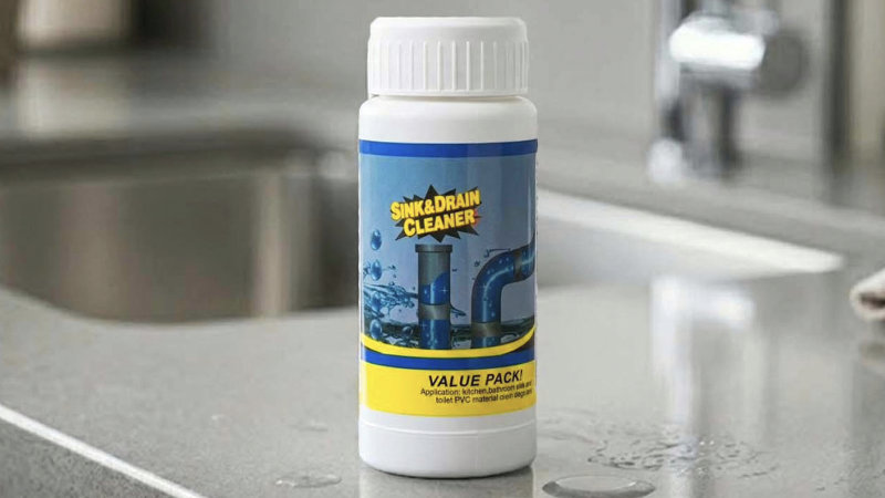 SavingStars Drain Cleaner Shaded Ripple – Schaumpulver für Abflüsse